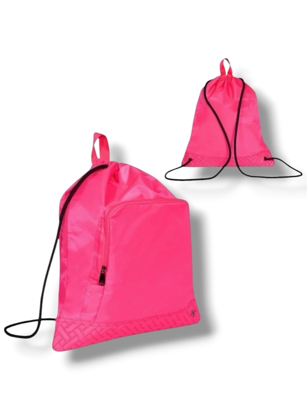 NWT Lug Jumping Jack Drawstring Backpack Magenta Neon Pink